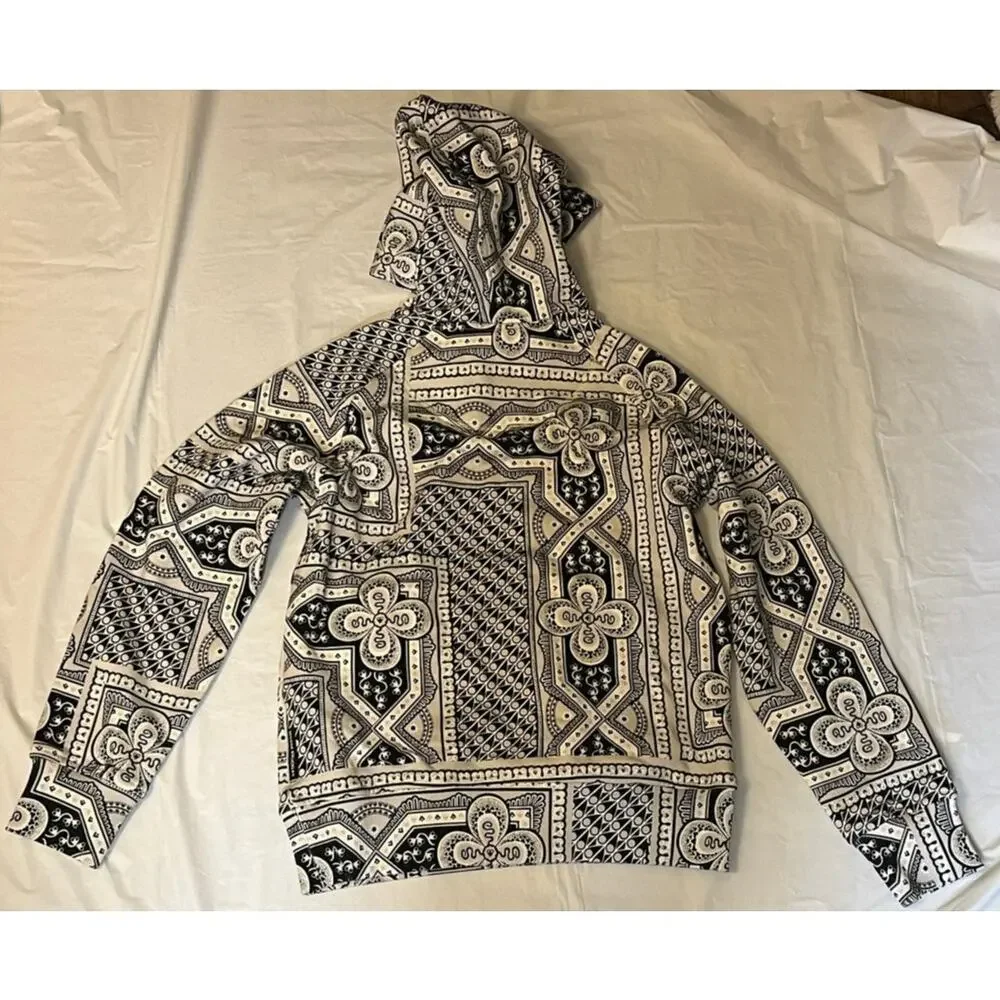 Moose Knuckles Kennedy Matching Set Kids Size: M - Bandana Print Jogger & Hoodie